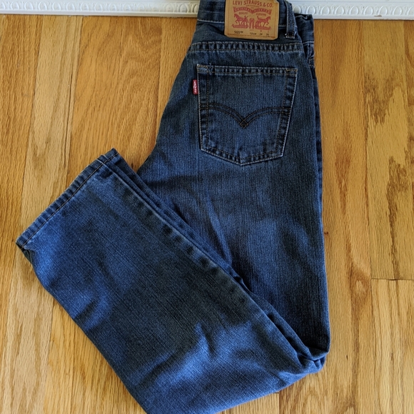 Boys Levi's 505 Jeans. Size 12 slim. - Picture 1 of 4